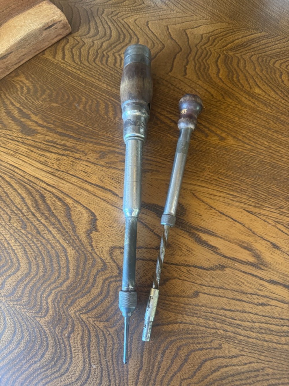Vintage Handheld Wood handled tools